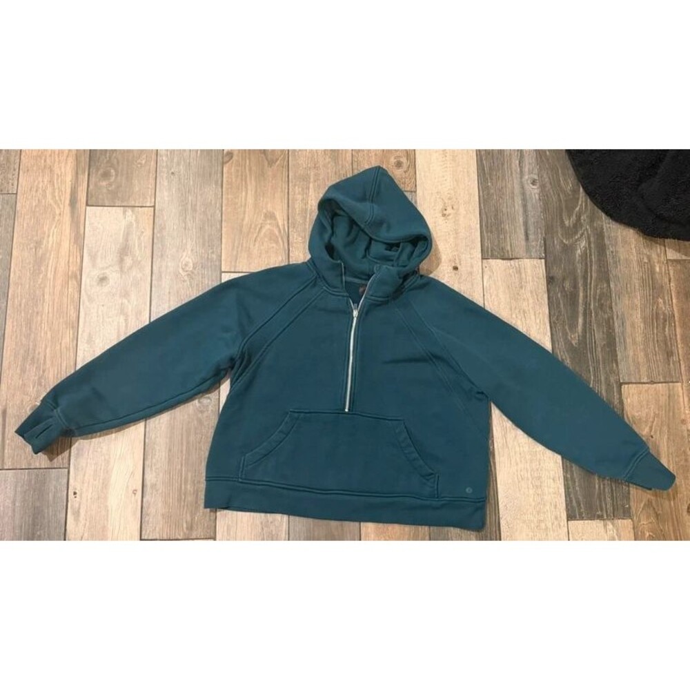 Danskin Green Zip Up Hoodie Size XL